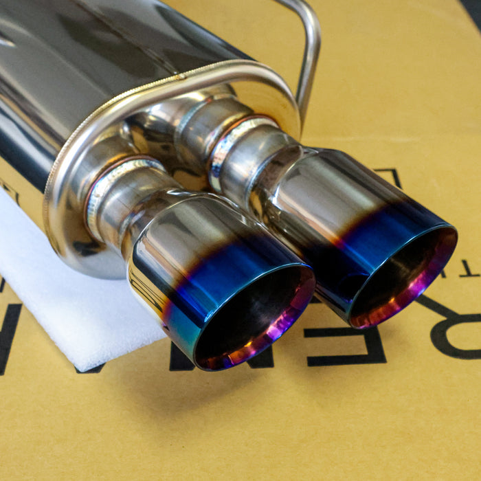 Axleback (Muffler Ver.) Burnt Double Wall - Subaru WRX/STI VA [2015-2021]