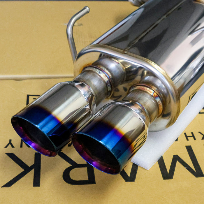 Axleback (Muffler Ver.) Burnt Double Wall - Subaru WRX/STI VA [2015-2021]