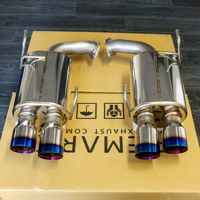 Axleback (Muffler Ver.) Burnt Double Wall - Subaru WRX/STI VA [2015-2021]