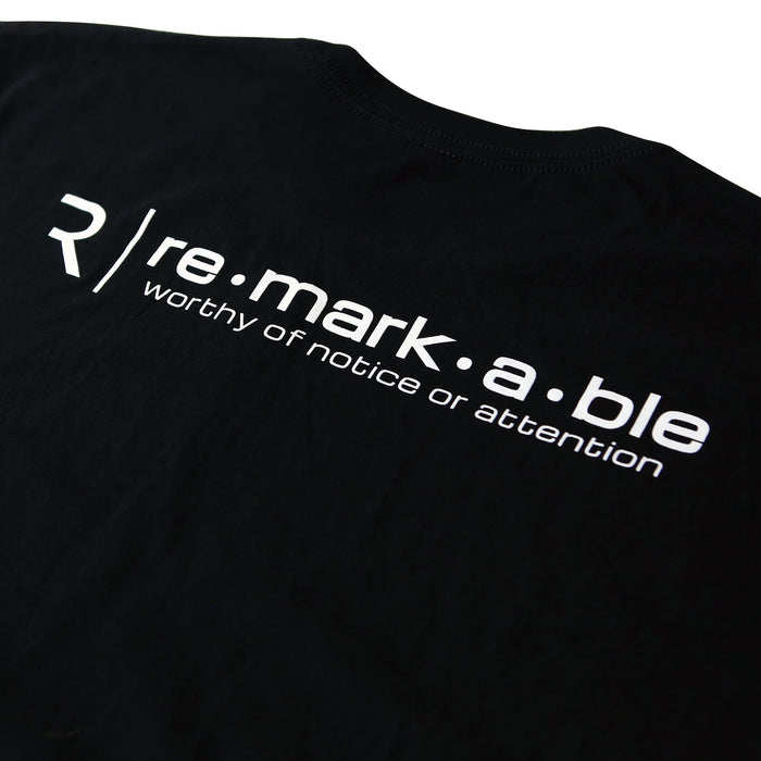 REMARK Logo T-Shirt - Black