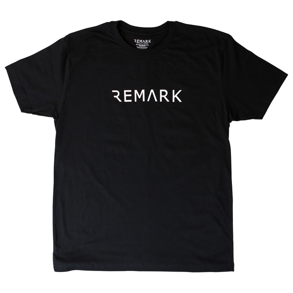 REMARK Logo T-Shirt - Black - 1