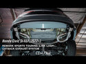 Link Loop Catback Exhaust - Honda Civic Si / EX / Touring FE1 [2022+] - 3