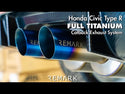 Ti-Spec Catback Exhaust [Full Titanium] - Honda Civic Type R FK8 [2017-2021] - 4