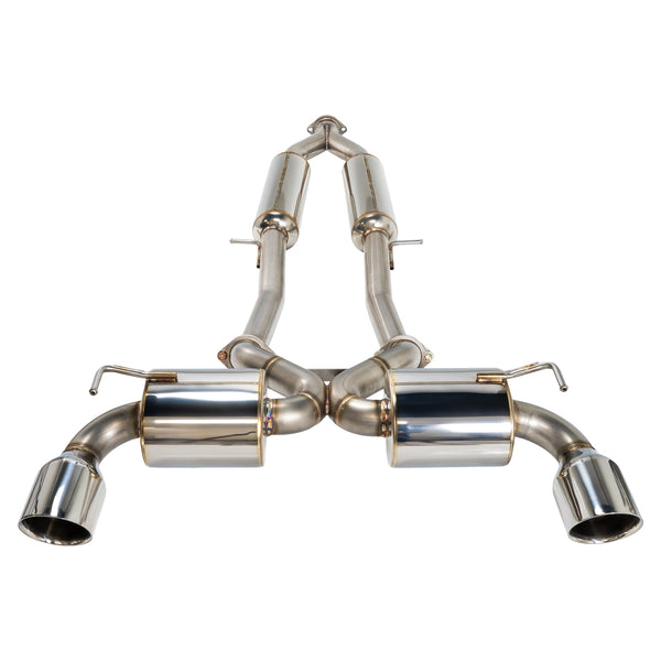 Sports Touring Catback Exhaust [V2 Axelback + Midpipe Kit] for Nissan 370Z (Z34) 2009-21 - 2