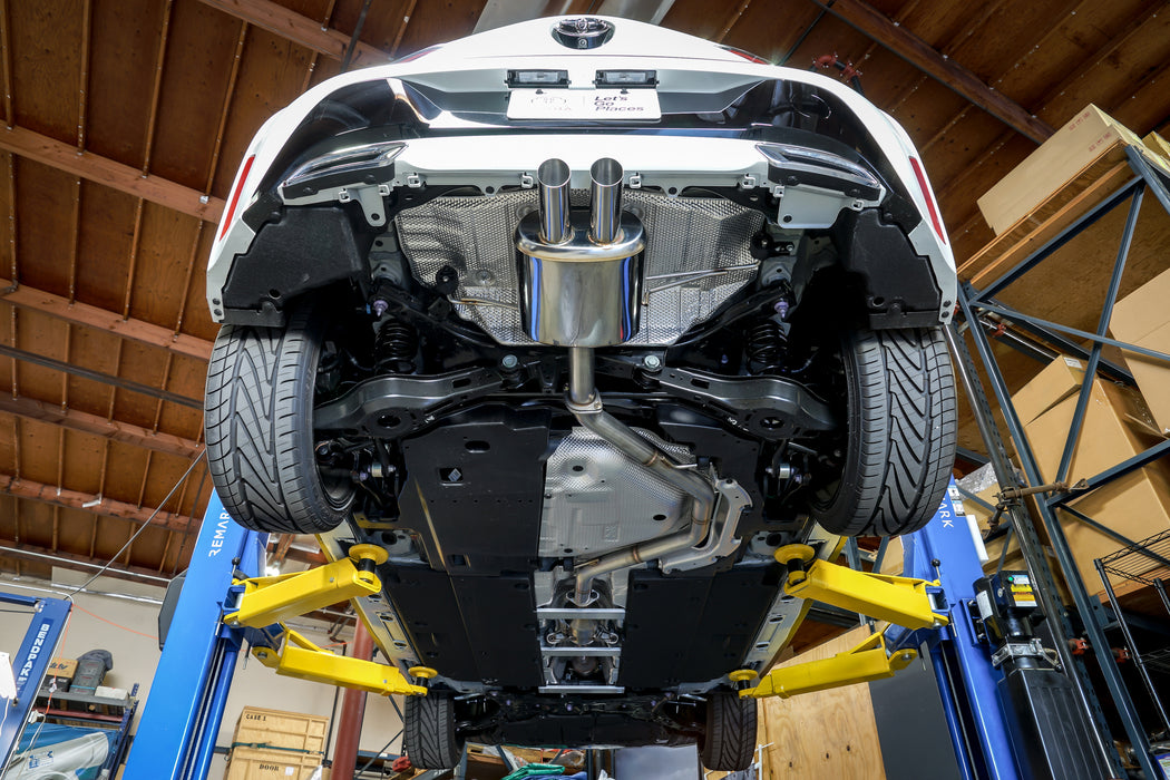 Catback Exhaust (Center-Dual) - Toyota Corolla Hatchback [2019+]