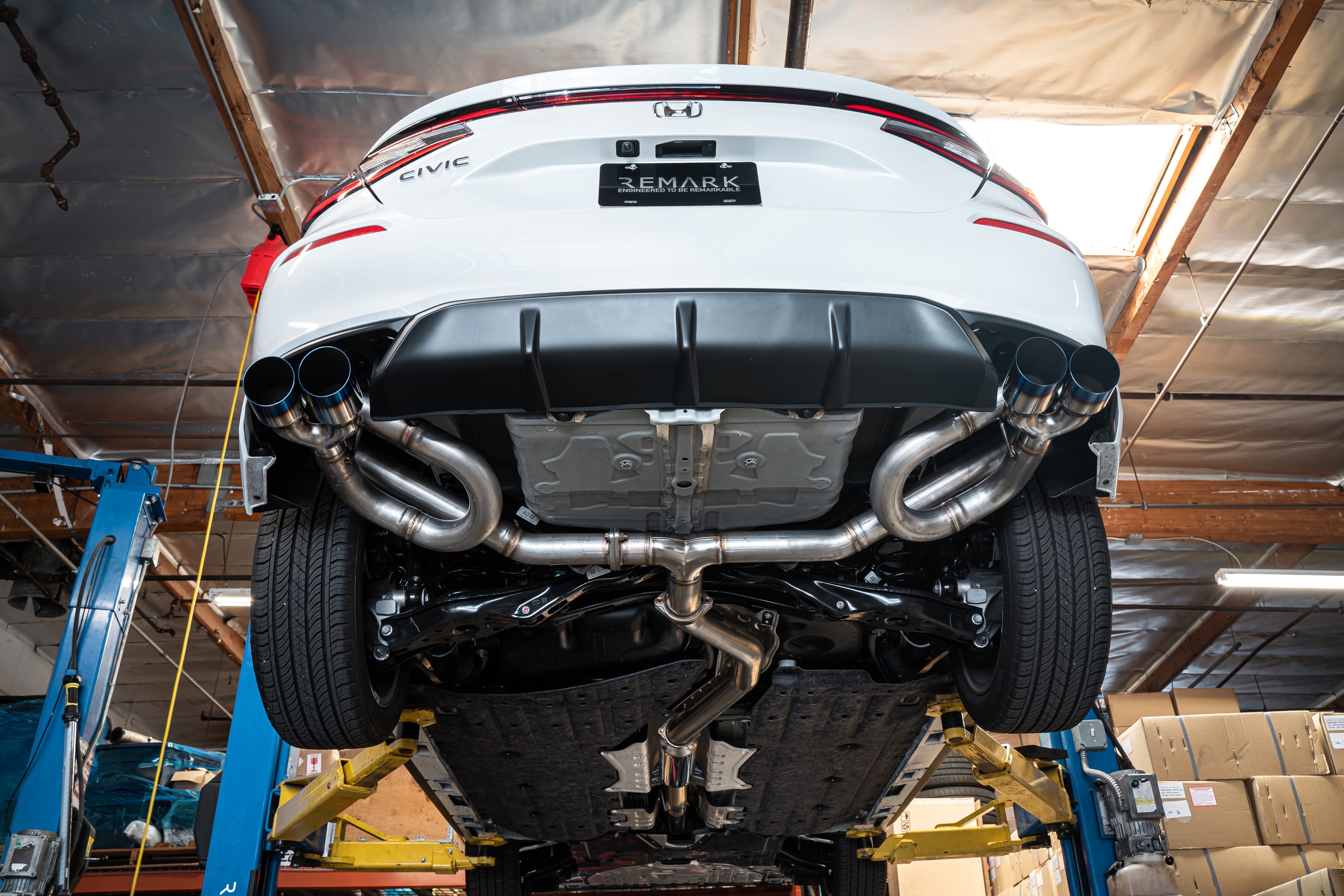 HONDA Factory Genuine OE Sport Touring Rear Bumper Diffuser - Honda Ci ...