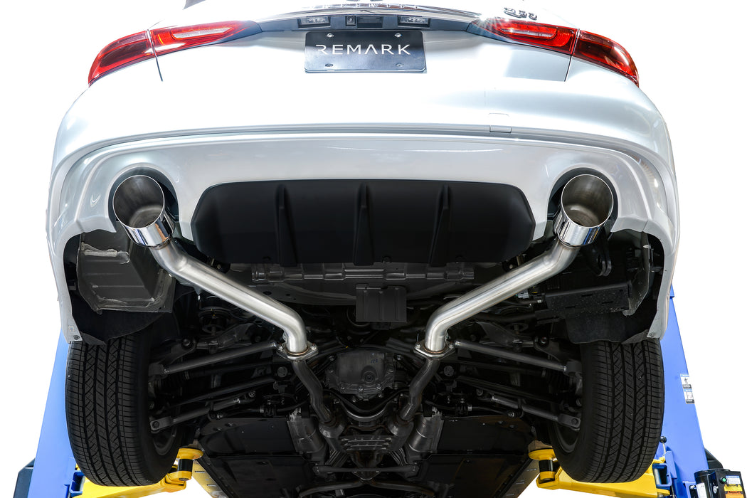 Axleback Muffler Delete for Infiniti Q50 2014+,Infiniti Exhaust - REMARK
