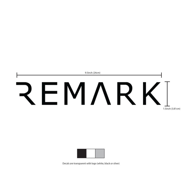 REMARK Logo Decals - 1