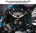 Elite Spec Catback Exhaust - Toyota GR86 / Subaru BRZ (2022+) & Scion FR-S / Toyota 86 / Subaru BRZ (13-21) - 18